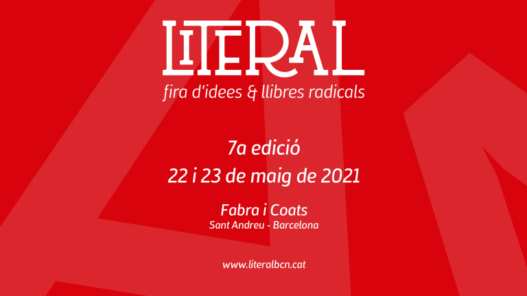 L’edició 2021 de la Fira LITERAL tindrà lloc els dies 22 i 23 de maig a Barcelona.